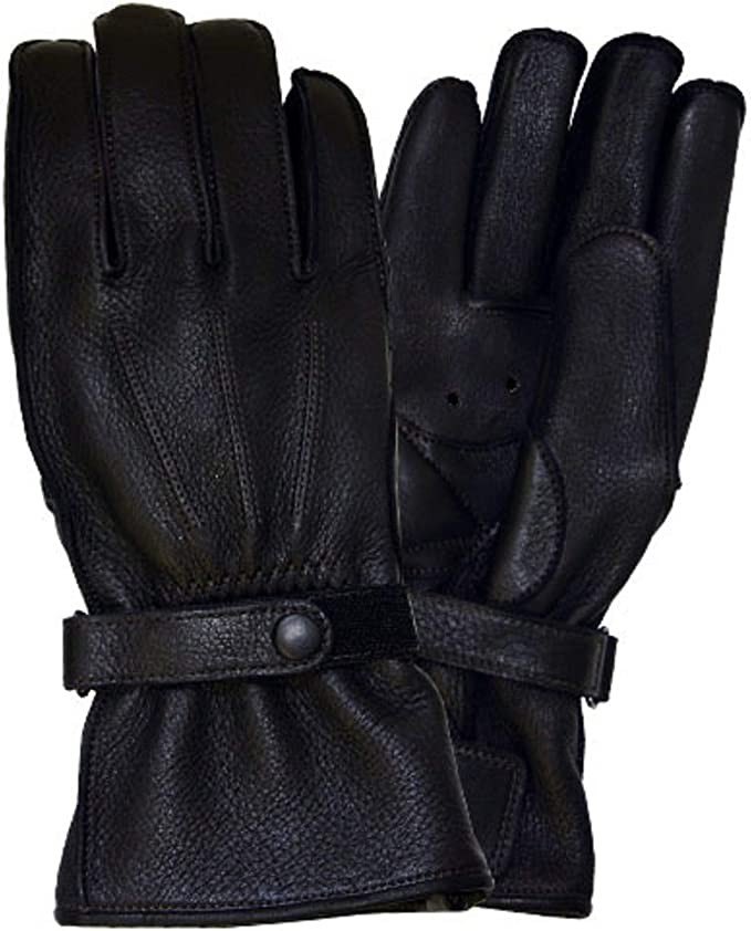 JRP Motorcycle Riding Gloves Long Gloves for Three Seasons [North American Deerskin] [Made in Japan]
