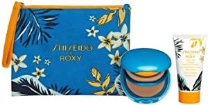 Shiseido Set (UV Protective Compact Foundation SPF30 Medium Beige, 12g+Heavy Restorative Lotion After Treatment, 30ml), 1 Piece